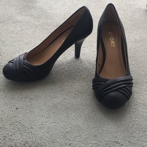 Black professional heels